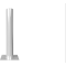 Barrier bollard | Steel tube  152 x 3.2 mm | stationary | for dowel fixing | hot-dip galvanized | total length: 1000 mm | without signal